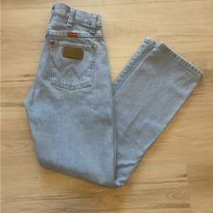 Wrangler Light Blue Jeans Cowboycut Straight Boot 3x32